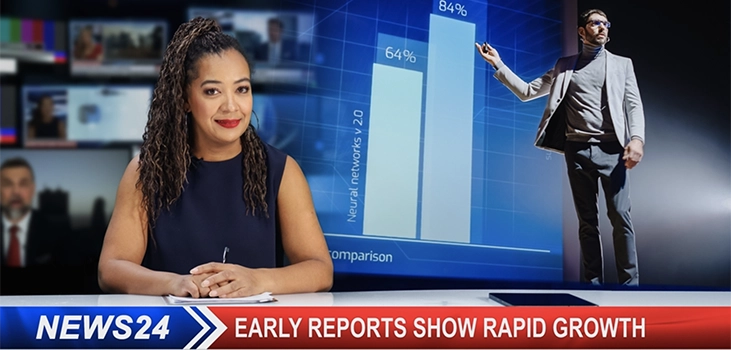 TV Evolution channels connection rapid growth in Nevada